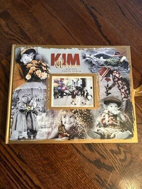 Kim Anderson Photo Album - Gold Accent Collage Cover